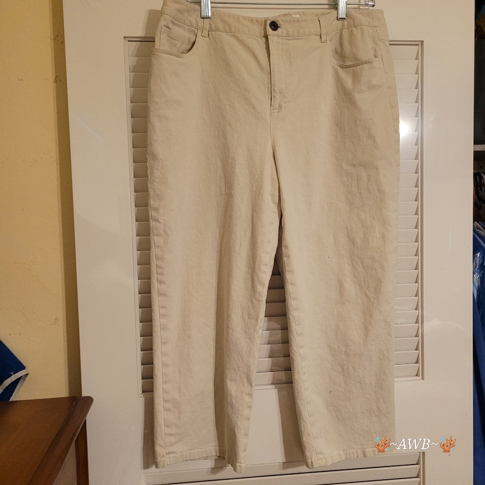 Talbots Linen blend pants